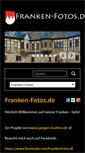 Mobile Screenshot of franken-fotos.de