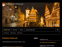 Tablet Screenshot of franken-fotos.de